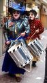 Guggenmusiker Damen-Kleintruppe - die Blser fehlen noch aber Schlagzeuge haben sich schon gefunden